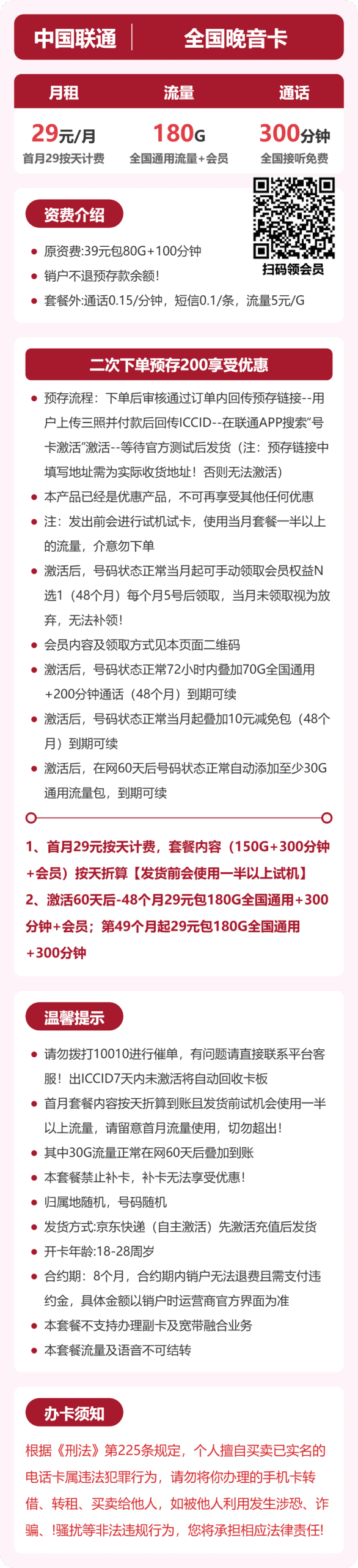 54591-联通全国晚音卡详情图