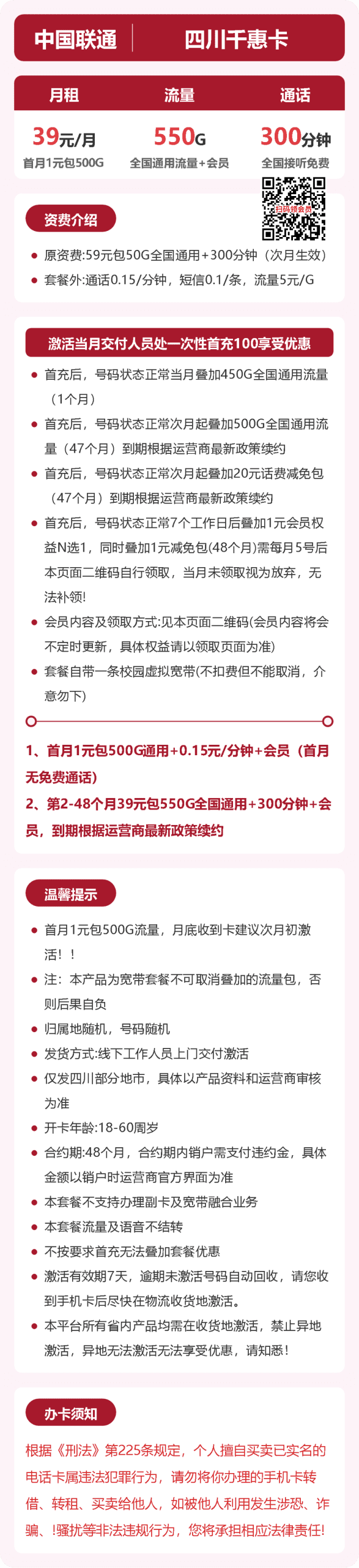 56384-联通四川千惠卡详情图