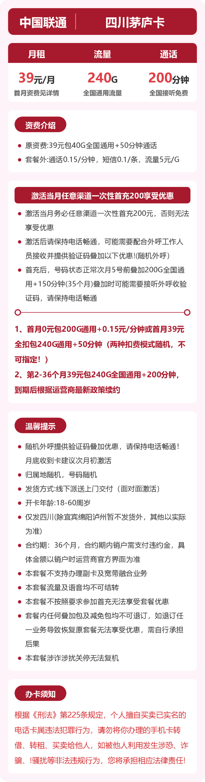 56423-联通四川茅庐卡详情图